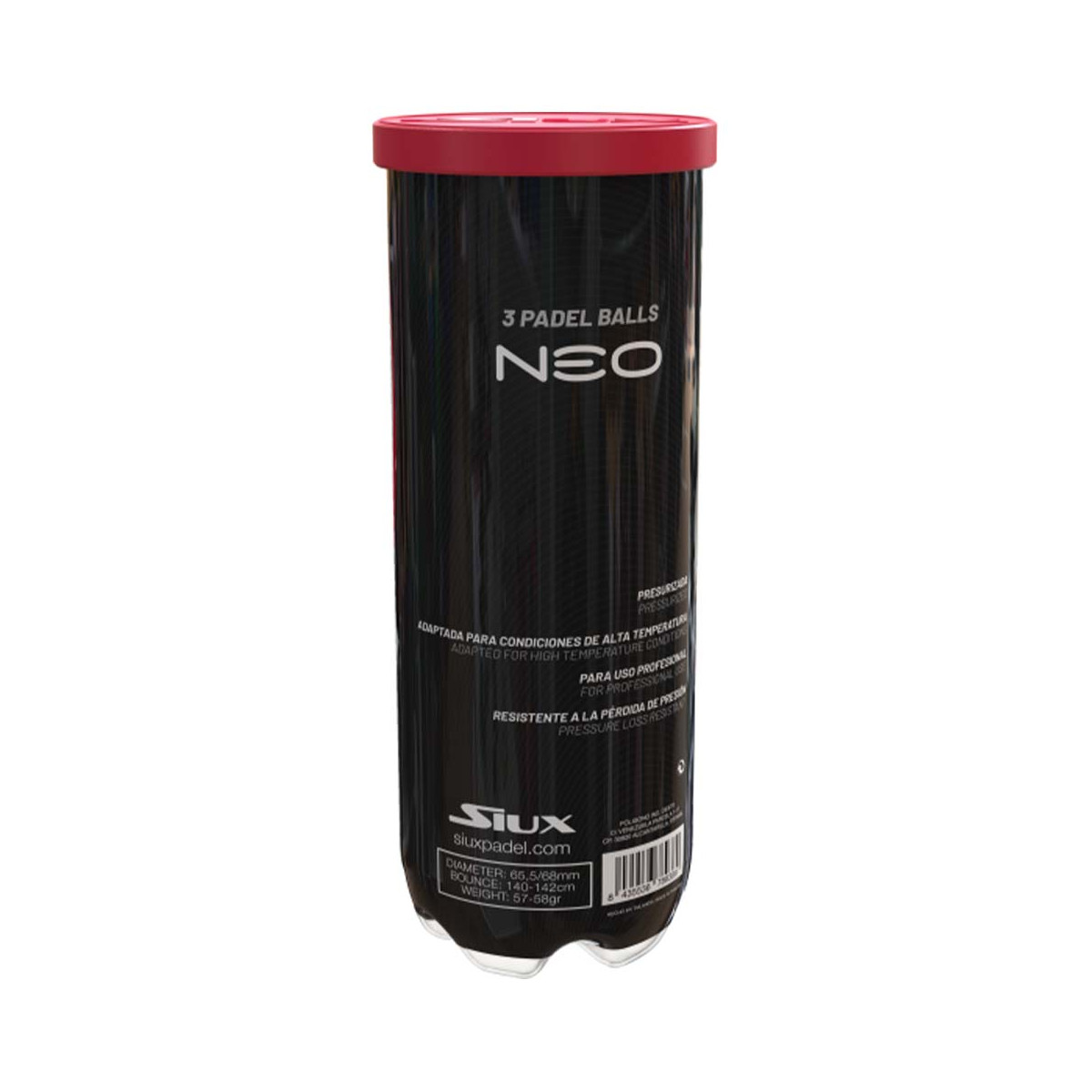Tubo da 3 palline Siux Neo