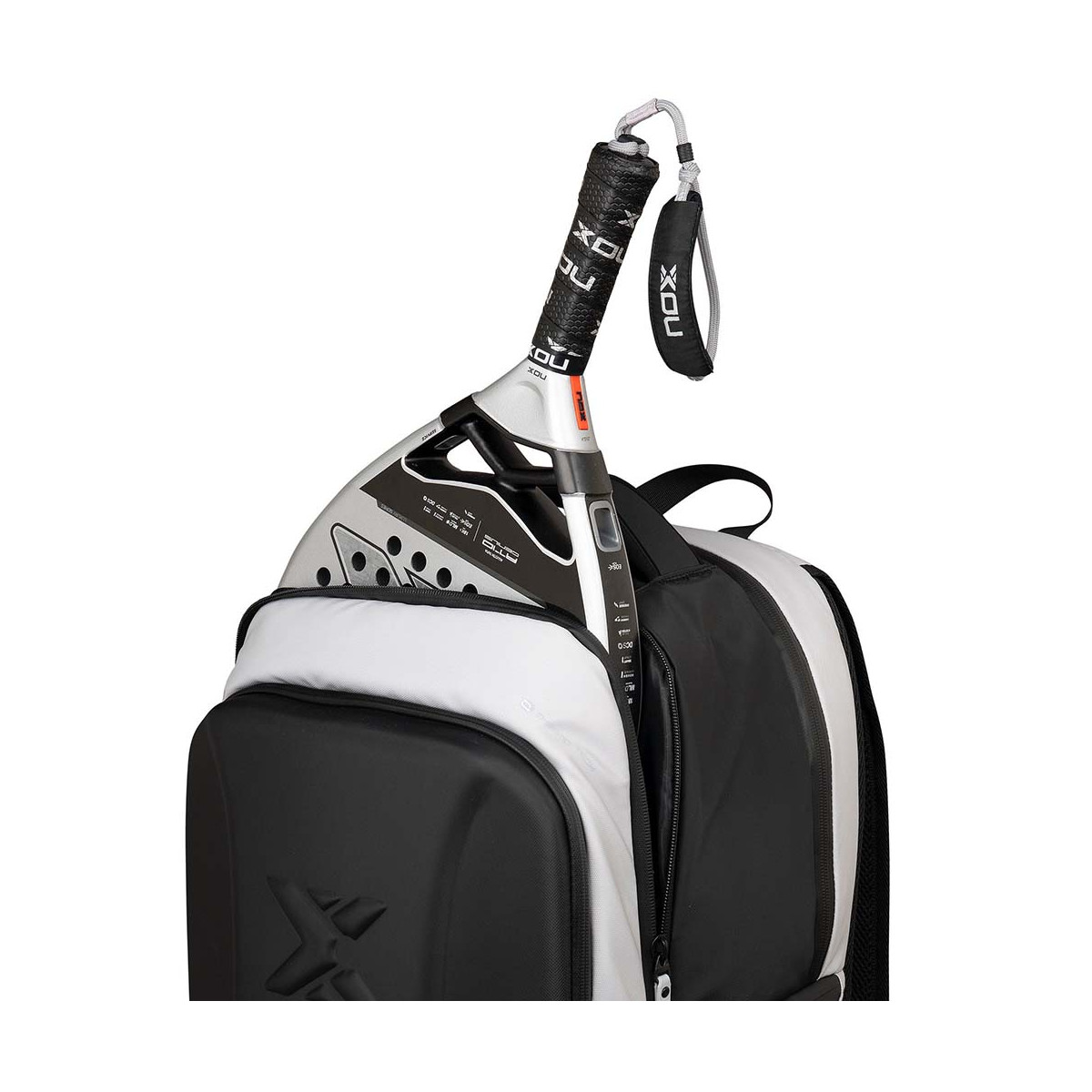 Zaino Nox Luxury Open Series Nero / Rosso