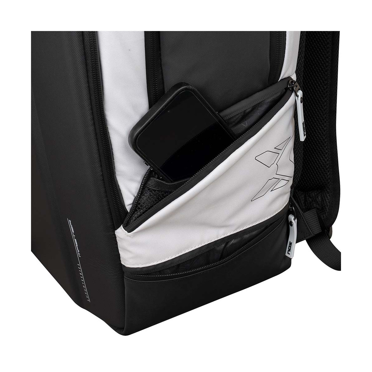 Zaino Nox Luxury Open Series Nero / Rosso