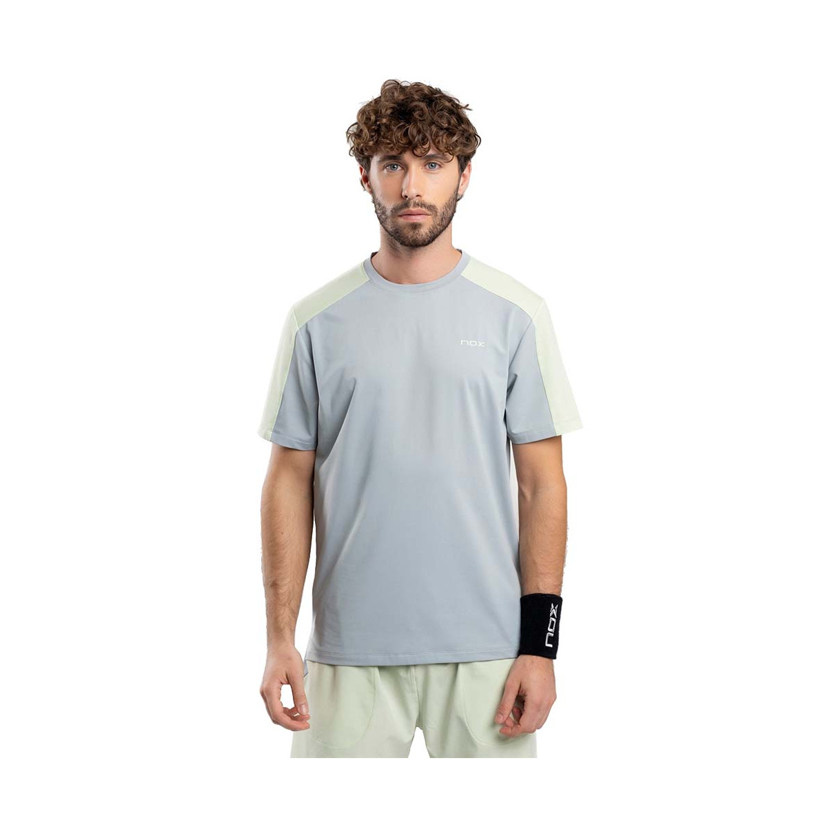 Maglietta Nox Pro Grigio scuro/Verde