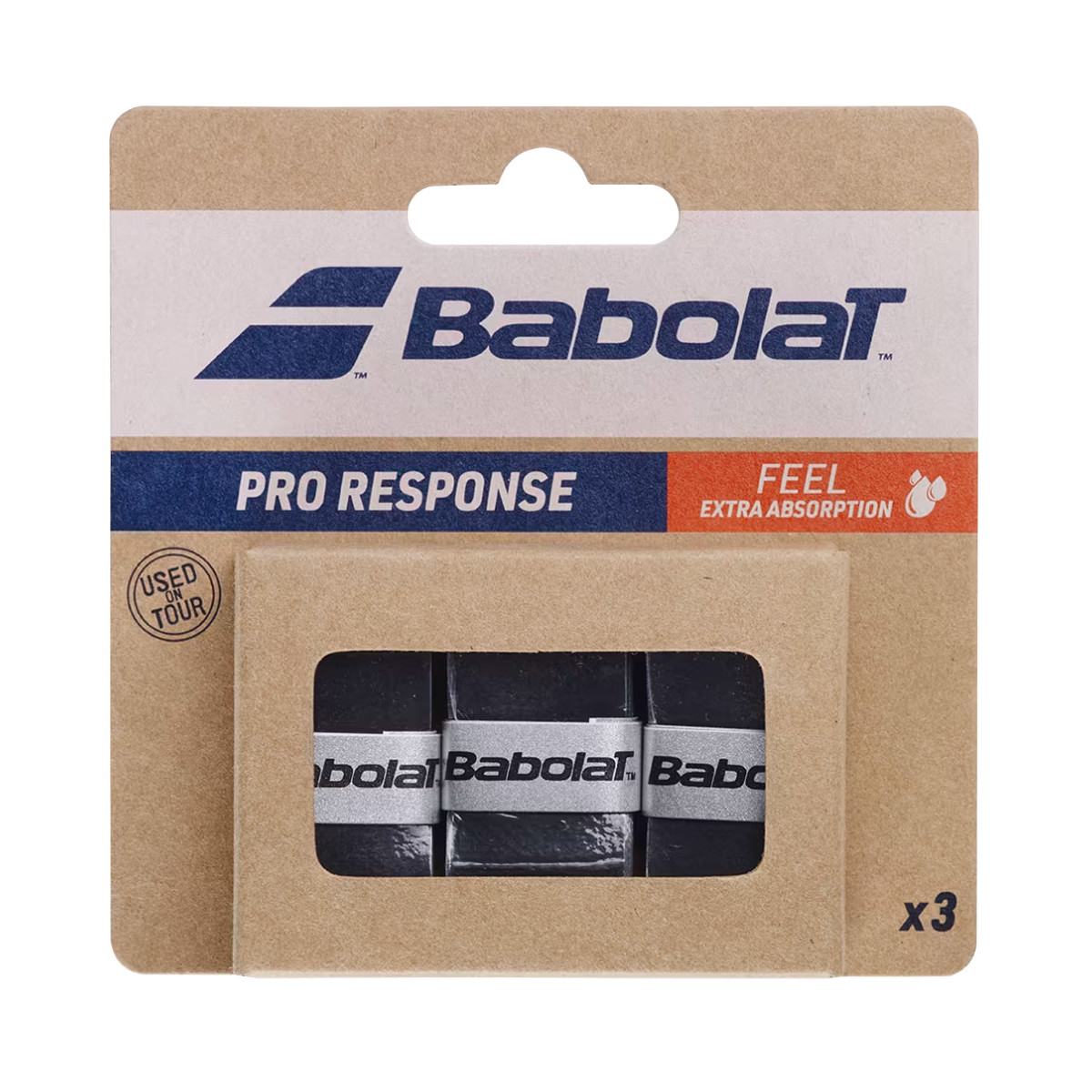 Overgrips Babolat Pro Response Nero x 3