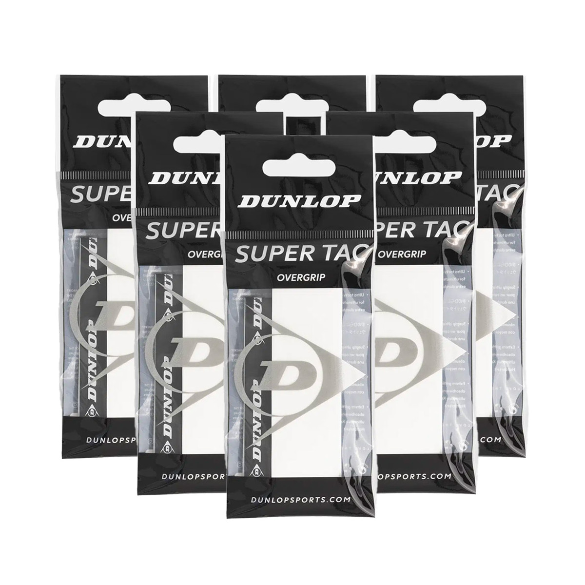 Overgrips Dunlop Super Tac Bianco x 3