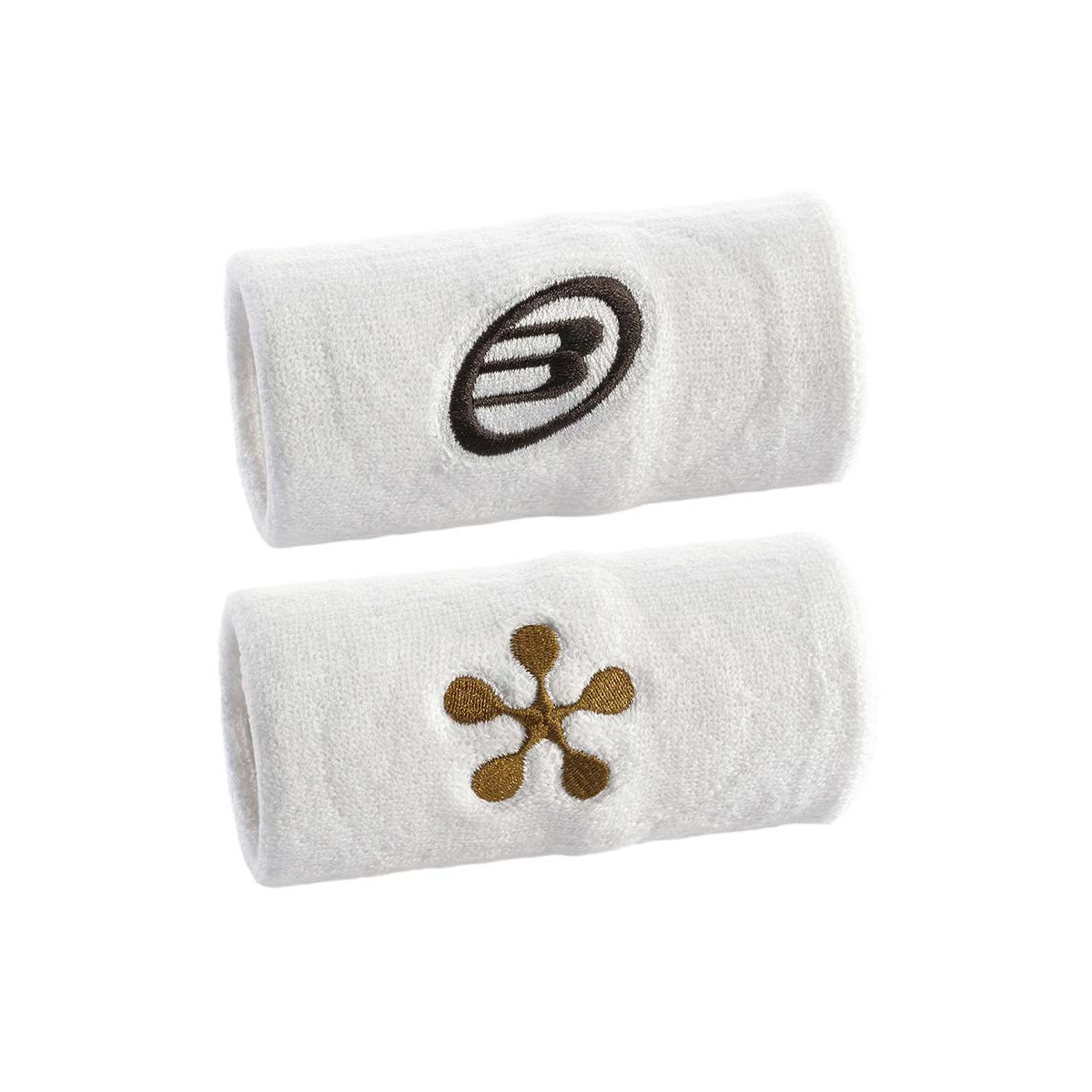 Polsini Bullpadel Grigio / Bianco x 2