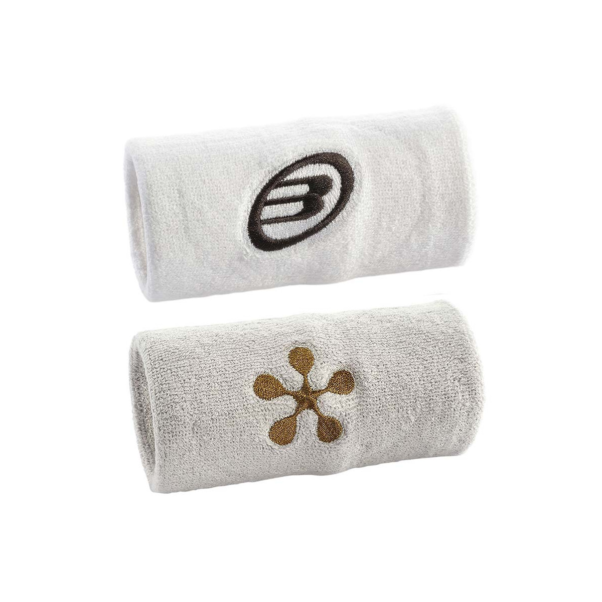 Polsini Bullpadel Grigio / Bianco x 2