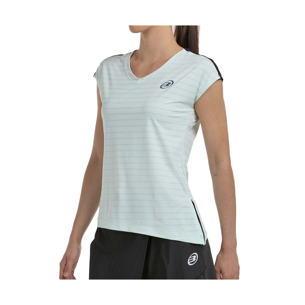 Maglietta Bullpadel Adoros Donna Verde pastello