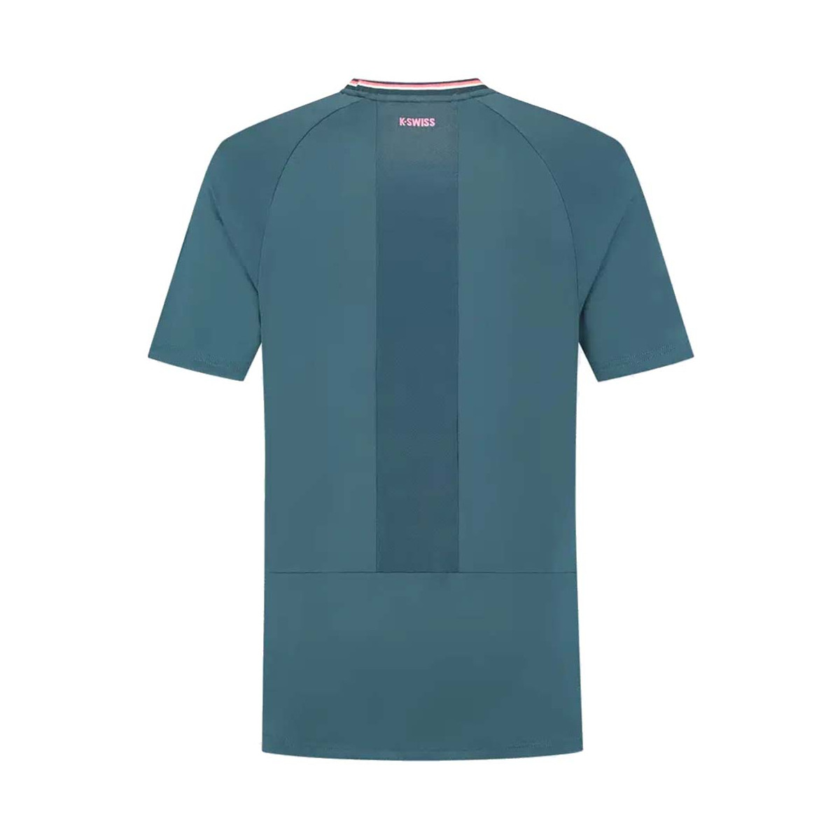 T-shirt K-Swiss Hypercourt Mesh Crew Blu navy / Verde acqua