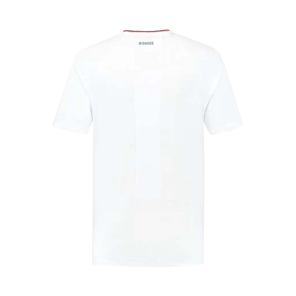 T-shirt K-Swiss Hypercourt Mesh Crew Blu petrolio