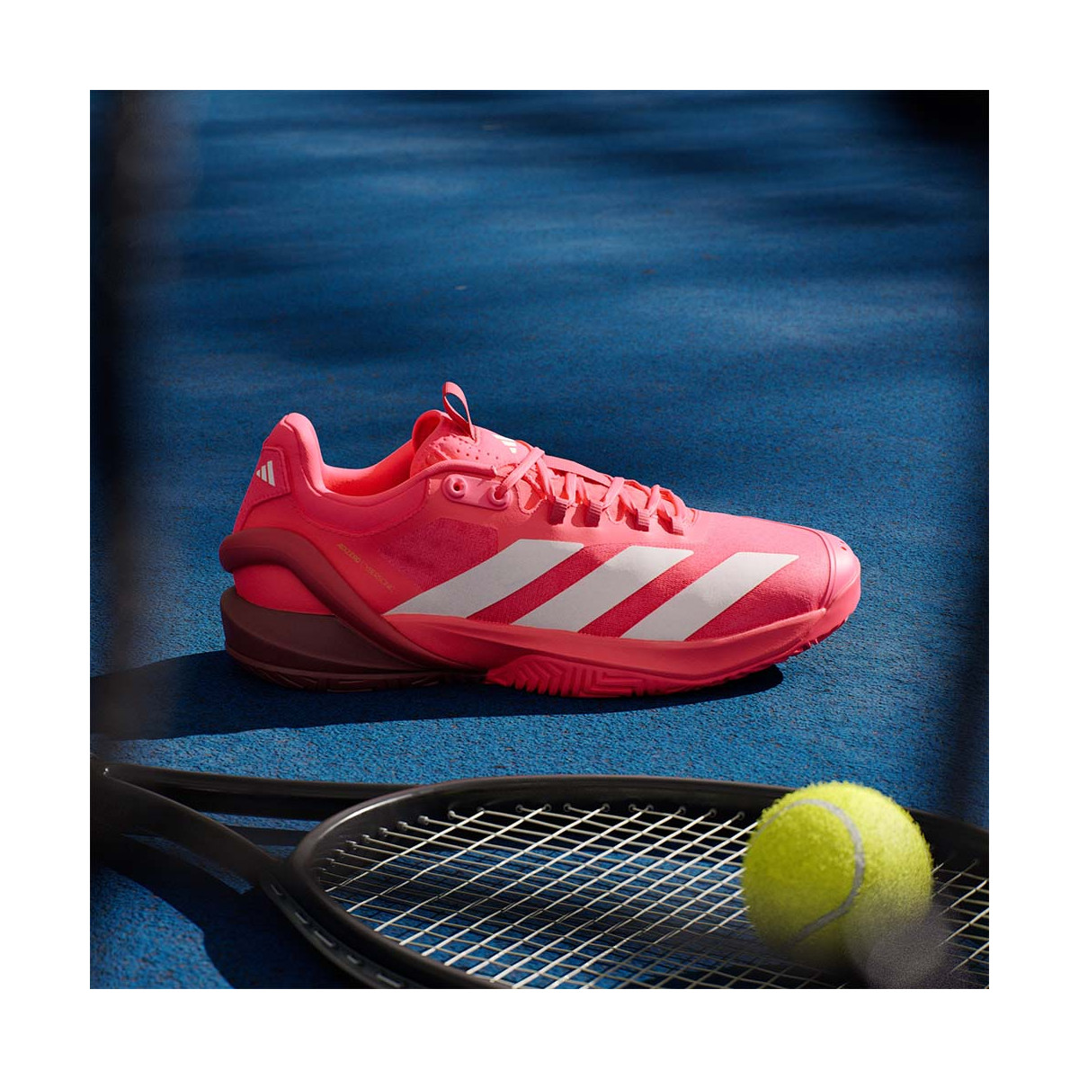 Scarpe Adidas Adizero Cybersonic Clay Nere / Arancioni