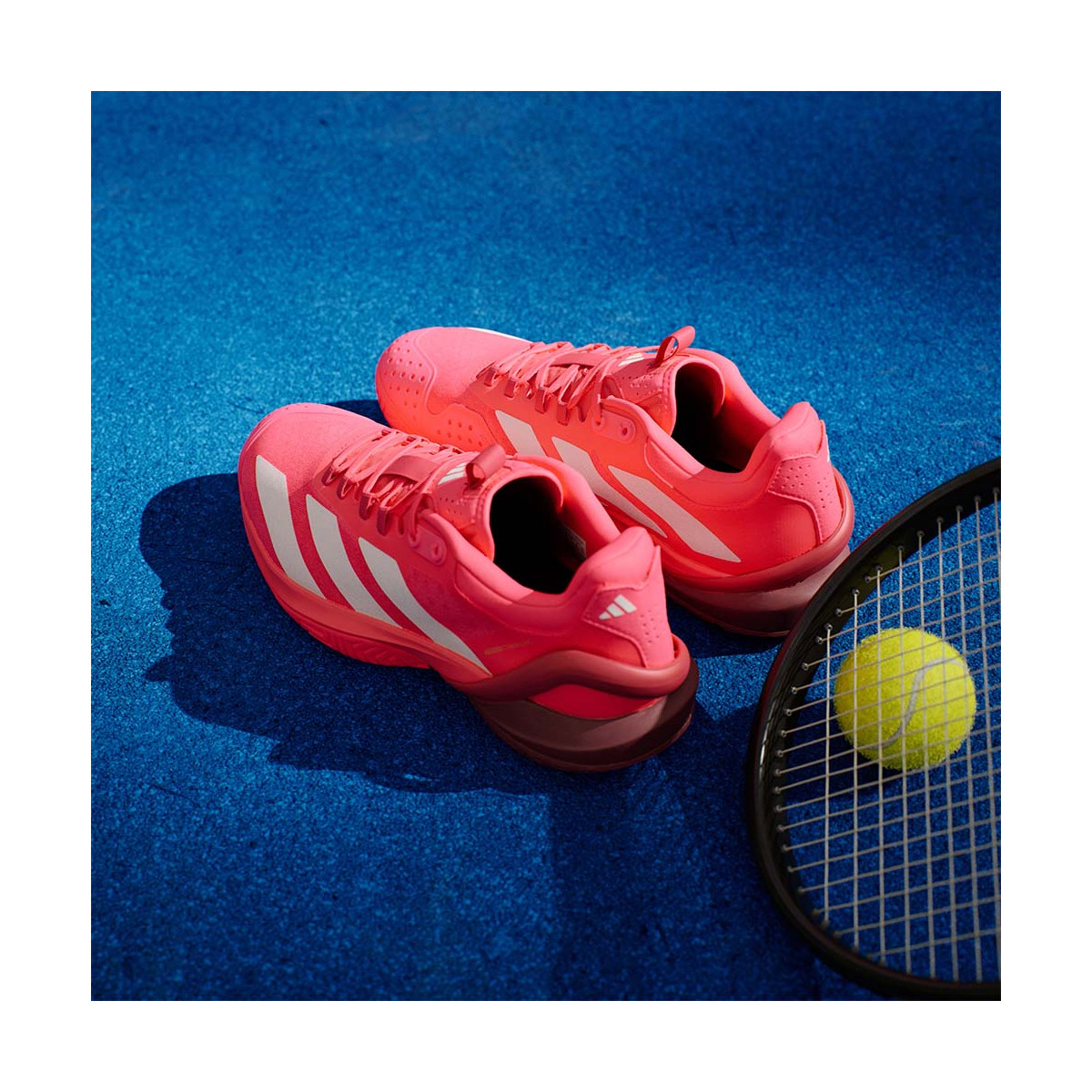 Scarpe Adidas Adizero Cybersonic Clay Nere / Arancioni