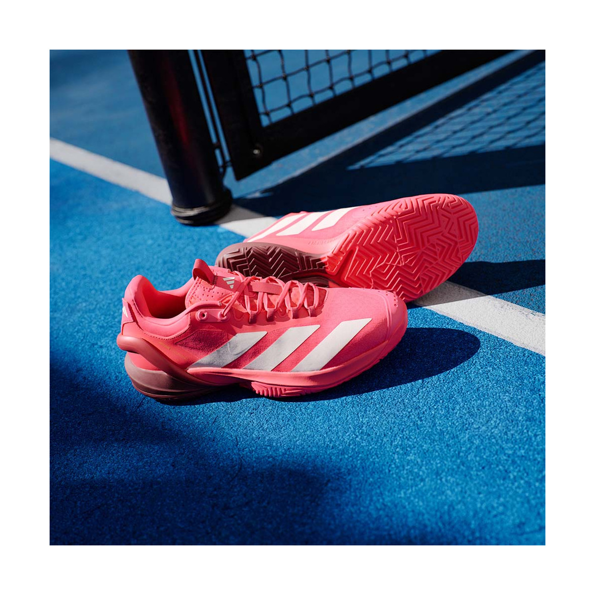 Scarpe Adidas Adizero Cybersonic Clay Nere / Arancioni
