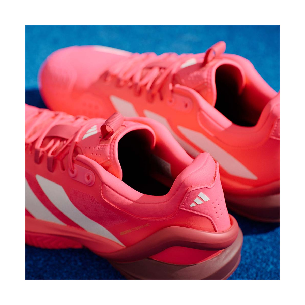 Scarpe Adidas Adizero Cybersonic Clay Nere / Arancioni