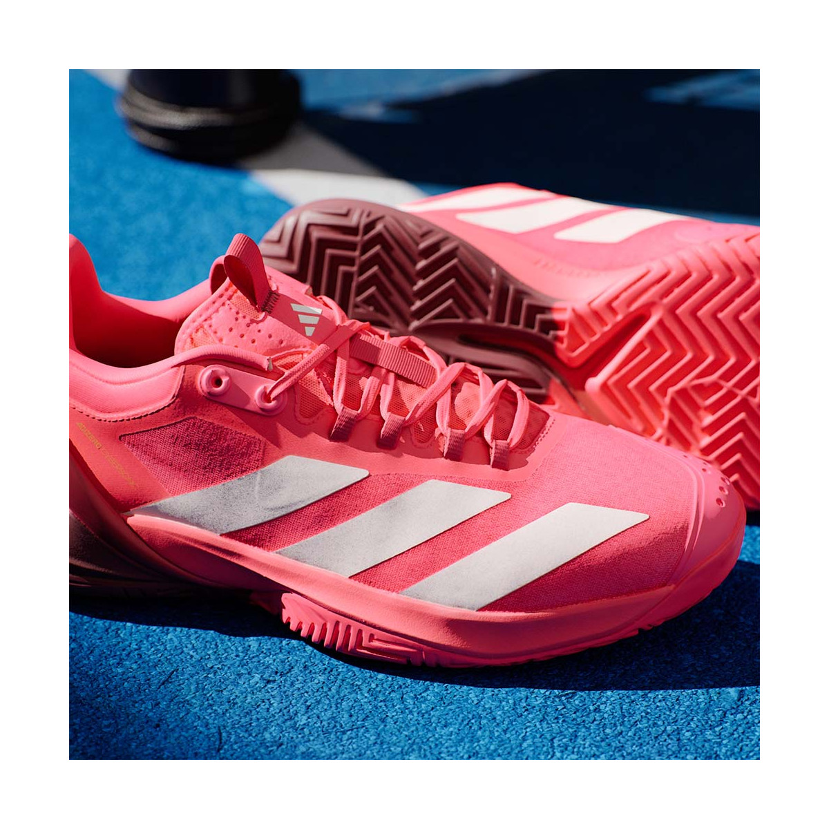Scarpe Adidas Adizero Cybersonic Clay Nere / Arancioni