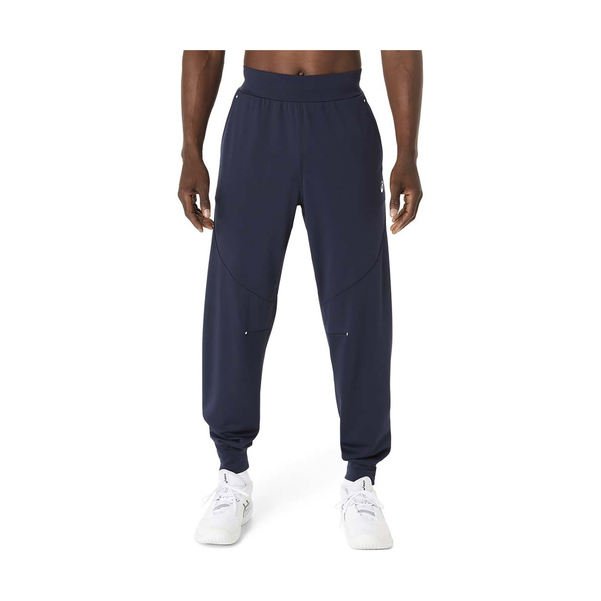 Pantaloni Asics Logo Navy Blu