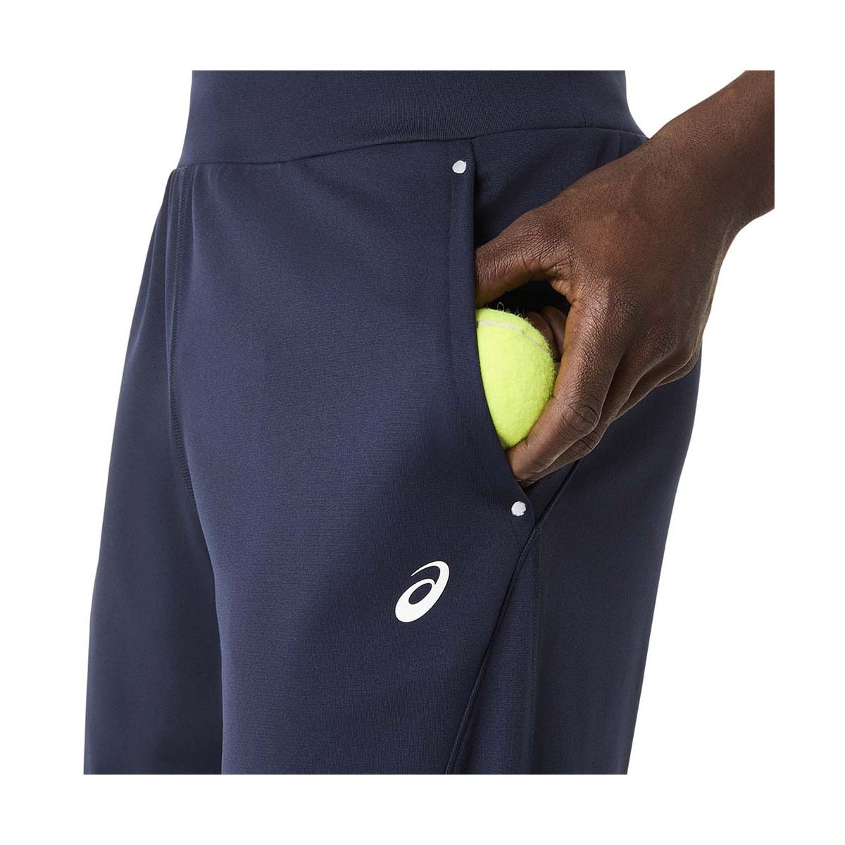 Pantaloni Asics Logo Navy Blu