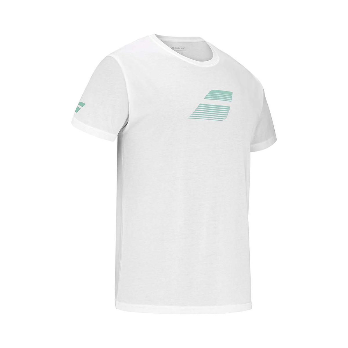 T-Shirt Babolat Exercise Big Flag Navy Blu