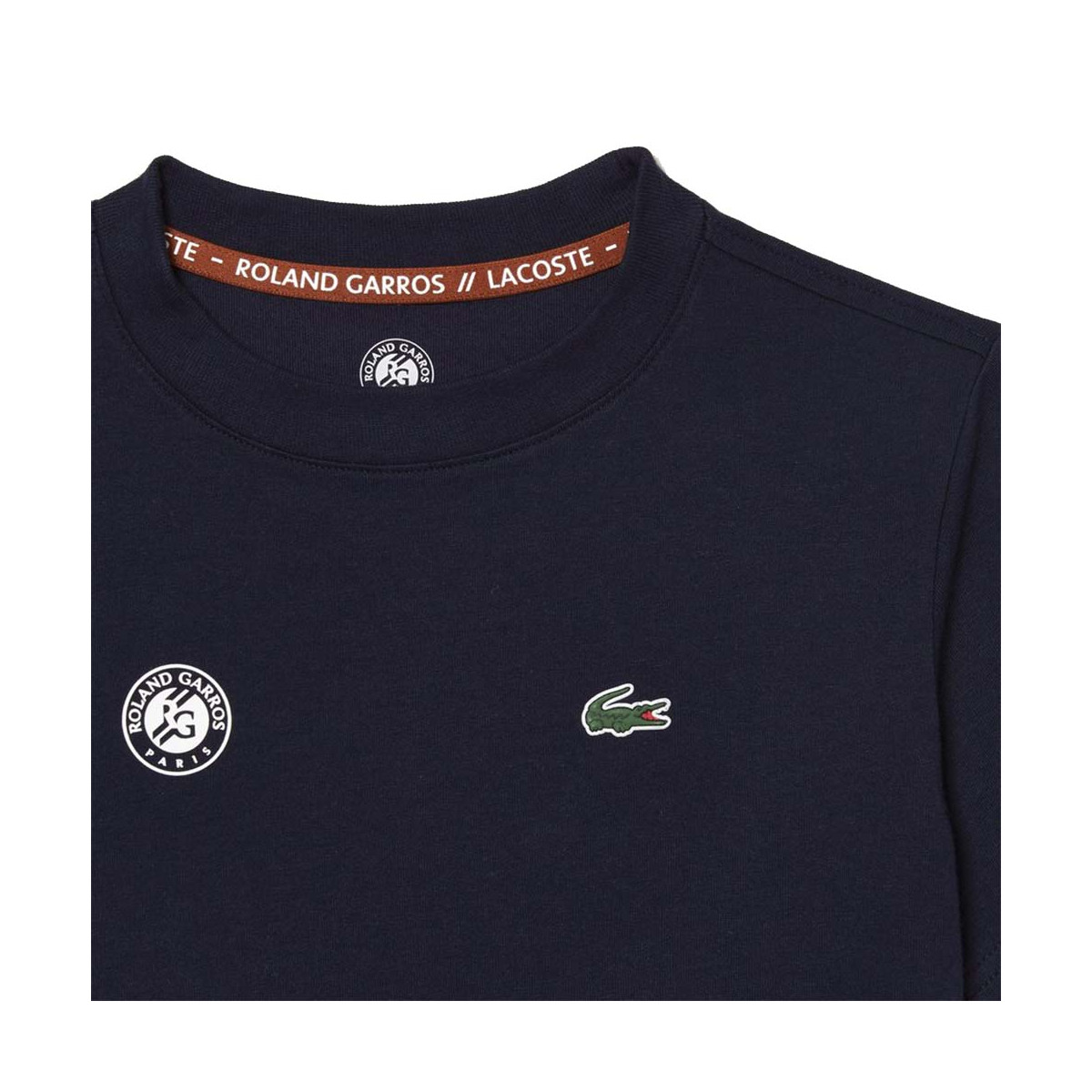 T-Shirt Lacoste Sport Junior Navy blu