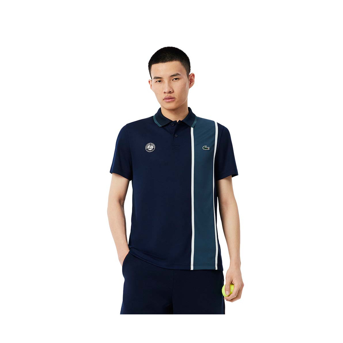 Polo Lacoste Sport Roland Garros Navy Blu
