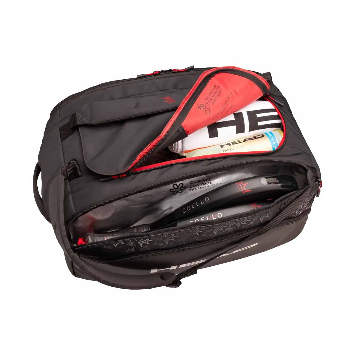 Borsa Head Pro X Padel L Nero