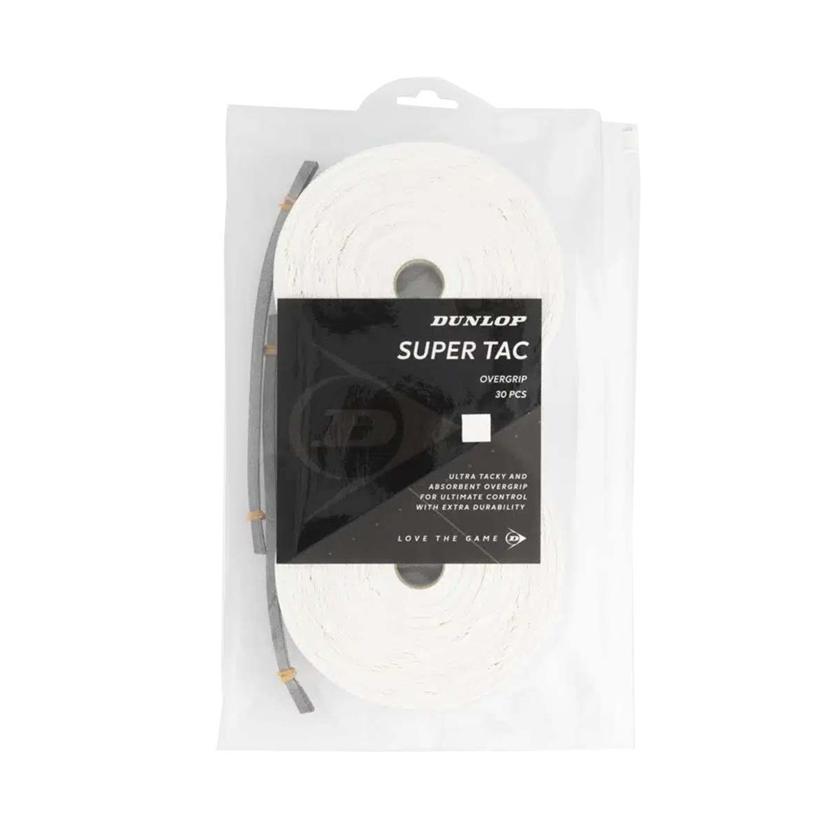 Overgrips Dunlop Super Tac Bianco x 30