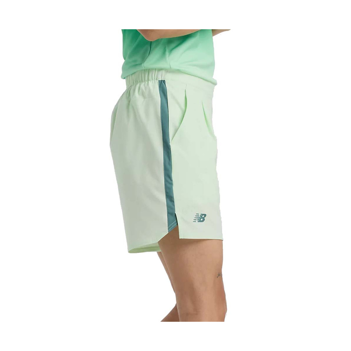 Short New Balance Tournament Verde