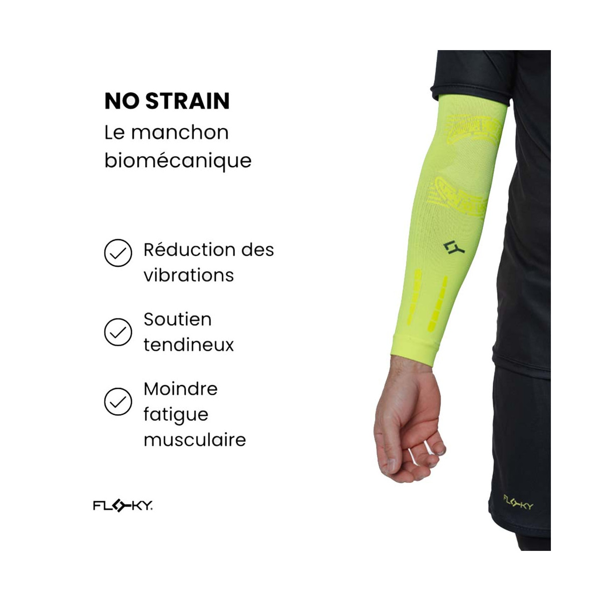 Manicotti BV Sport BOOSTER Bianci