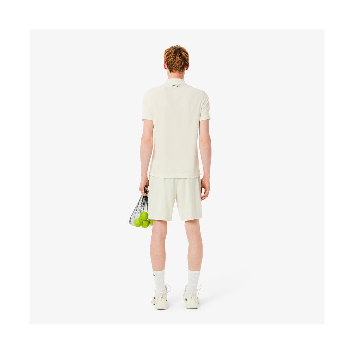 Pantaloncini Lacoste Sport Verde Kaki