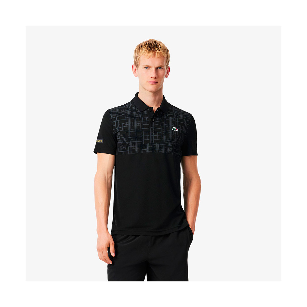 Polo Lacoste Tennis Novak Djokovic Player Bianco