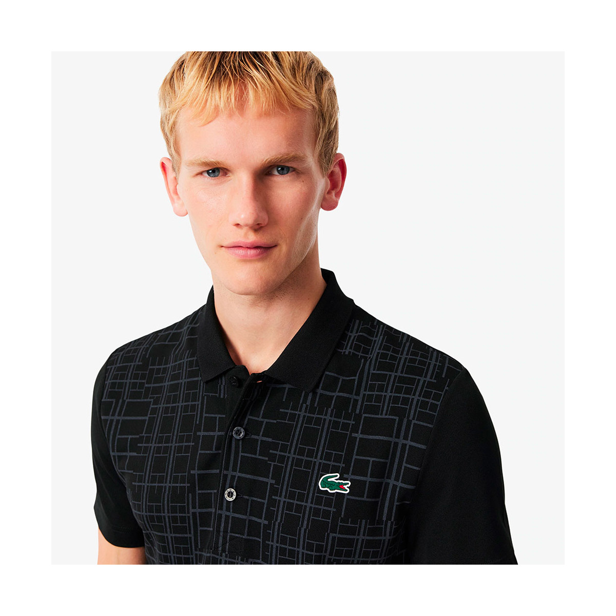 Polo Lacoste Tennis Novak Djokovic Player Bianco