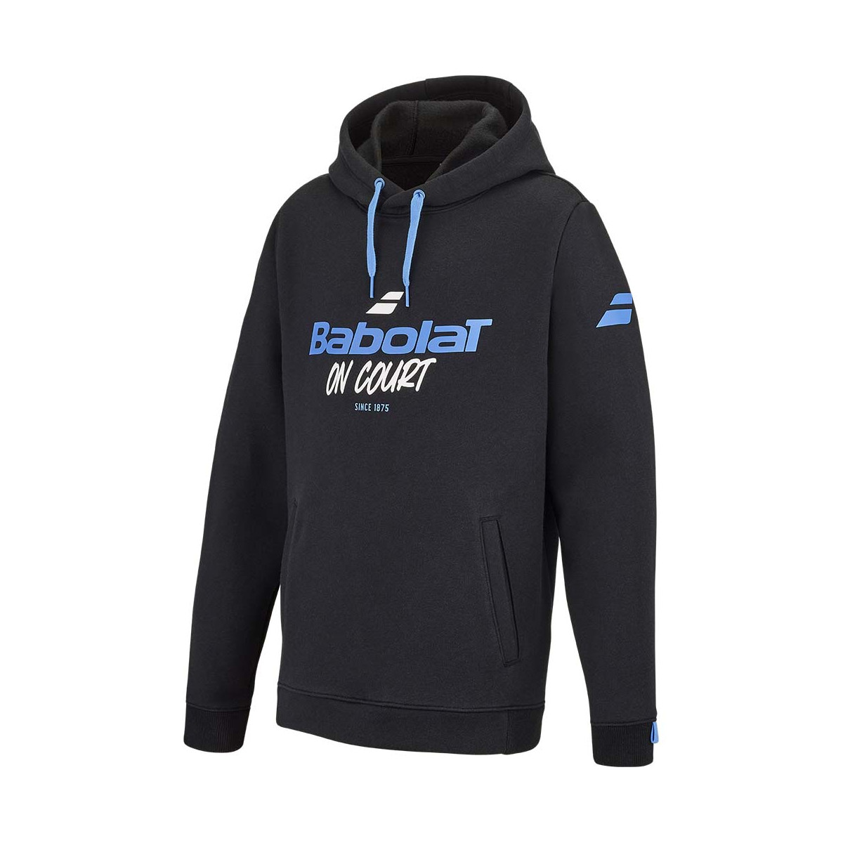 Hoodie Babolat Exercice Junior Blu / Blu