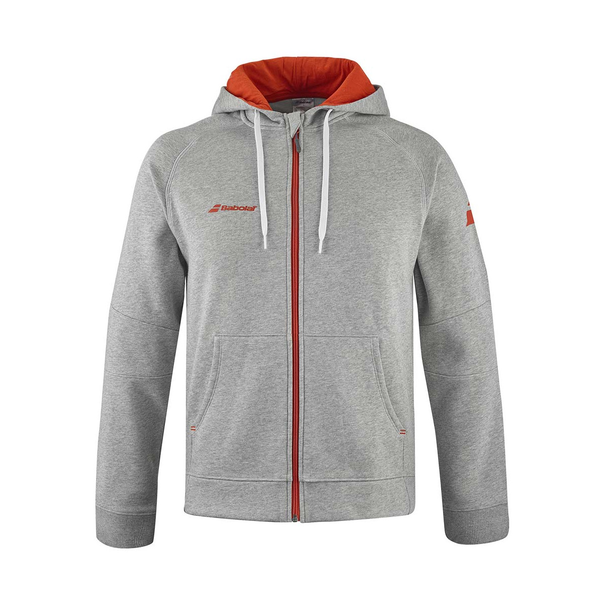 Giacca con zip Babolat Exercise Grigio