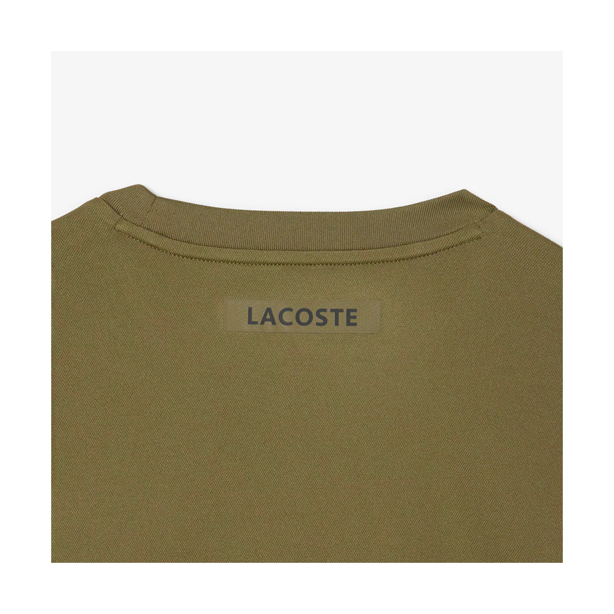 T-shirt Lacoste Ultra Dry Stampato Bianco Ecr&ugrave;