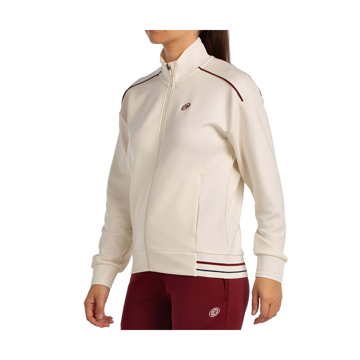 Sweatshirt Bullpadel Donna Culle Blu