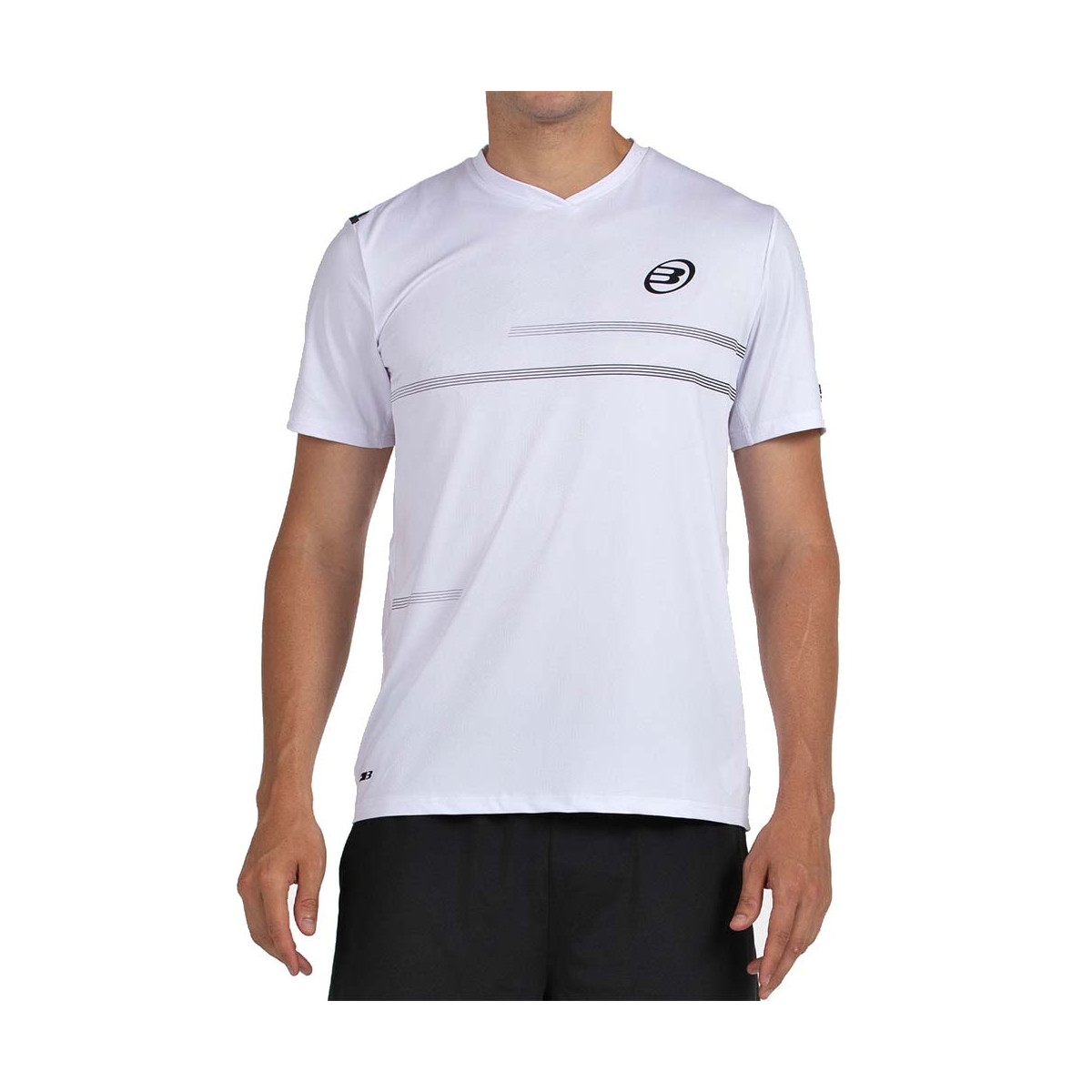 T-shirt Bullpadel Montuno Nero