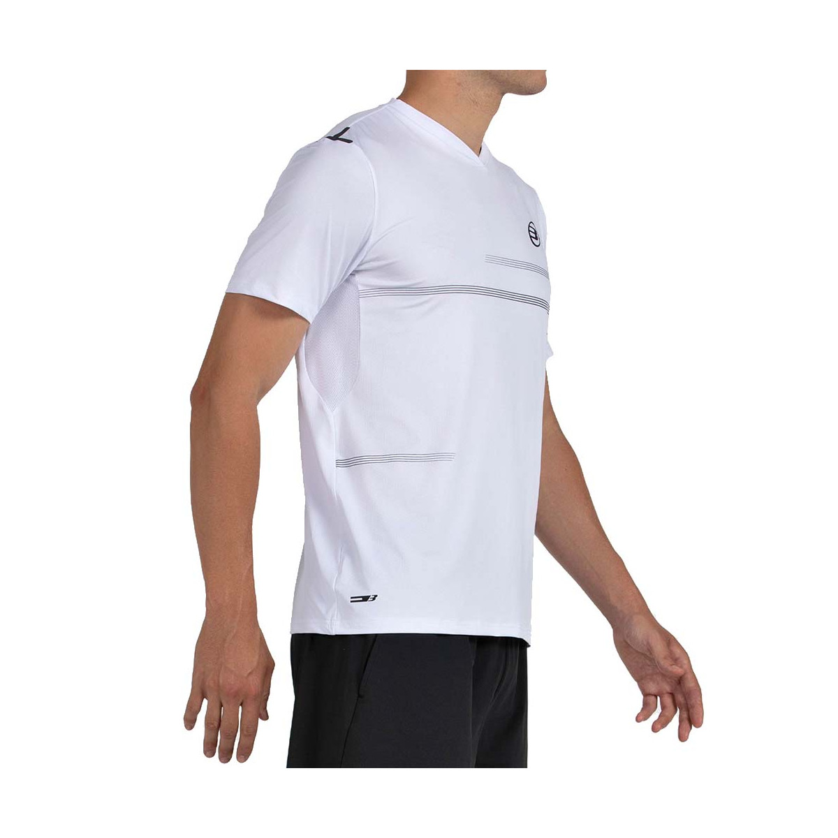 T-shirt Bullpadel Montuno Nero