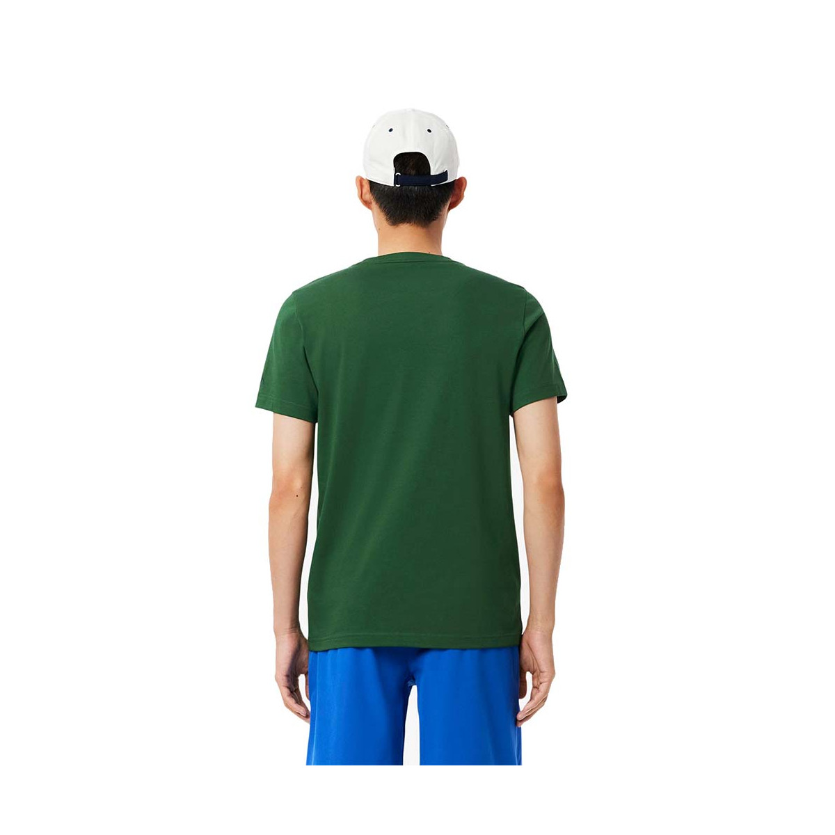 Pacco T-Shirt + Cappellino Lacoste Tennis x Novak Djokovic Grigio M&eacute;lange / Bianco