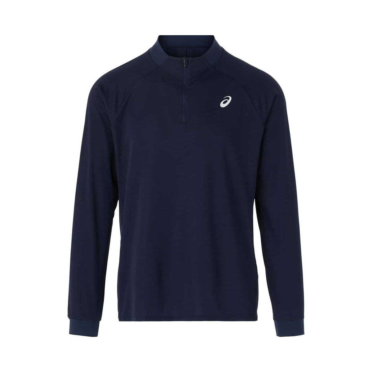 T-shirt a maniche lunghe Asics Court LS Zip bianca