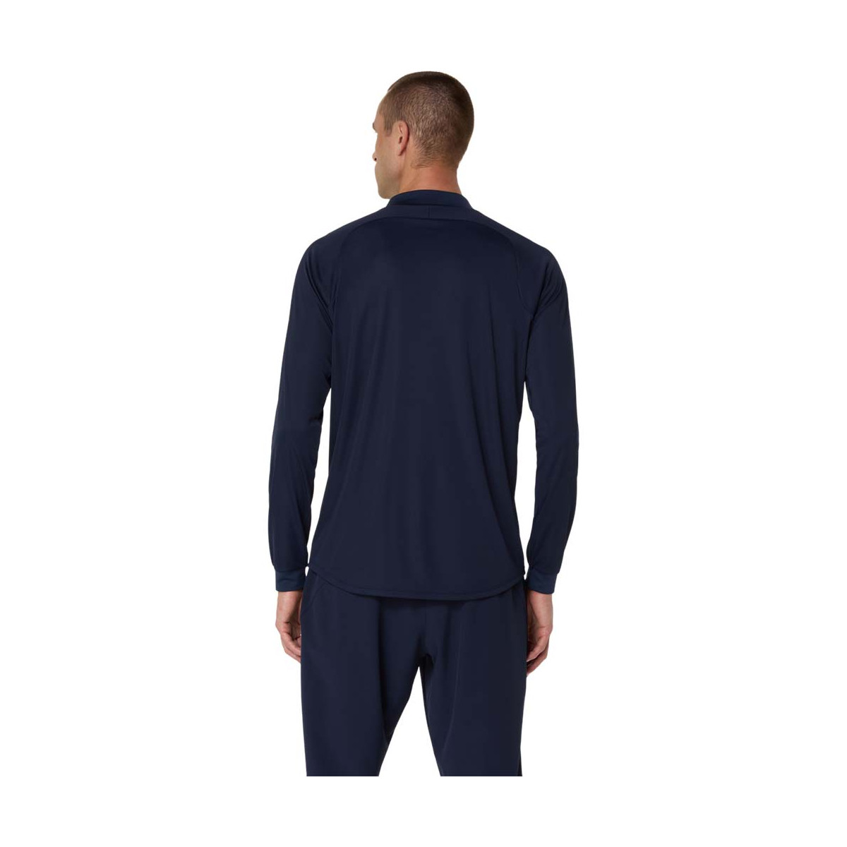 T-shirt a maniche lunghe Asics Court LS Zip bianca