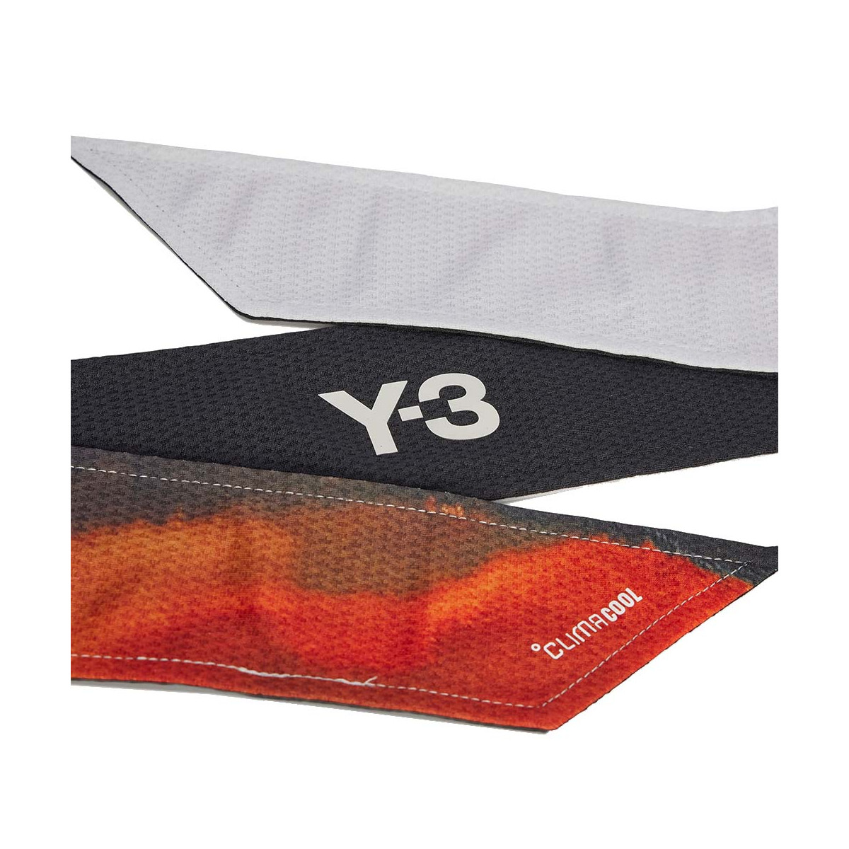 Headband Adidas Tie Climacool Y-3 Bianco Scorpo / Nero