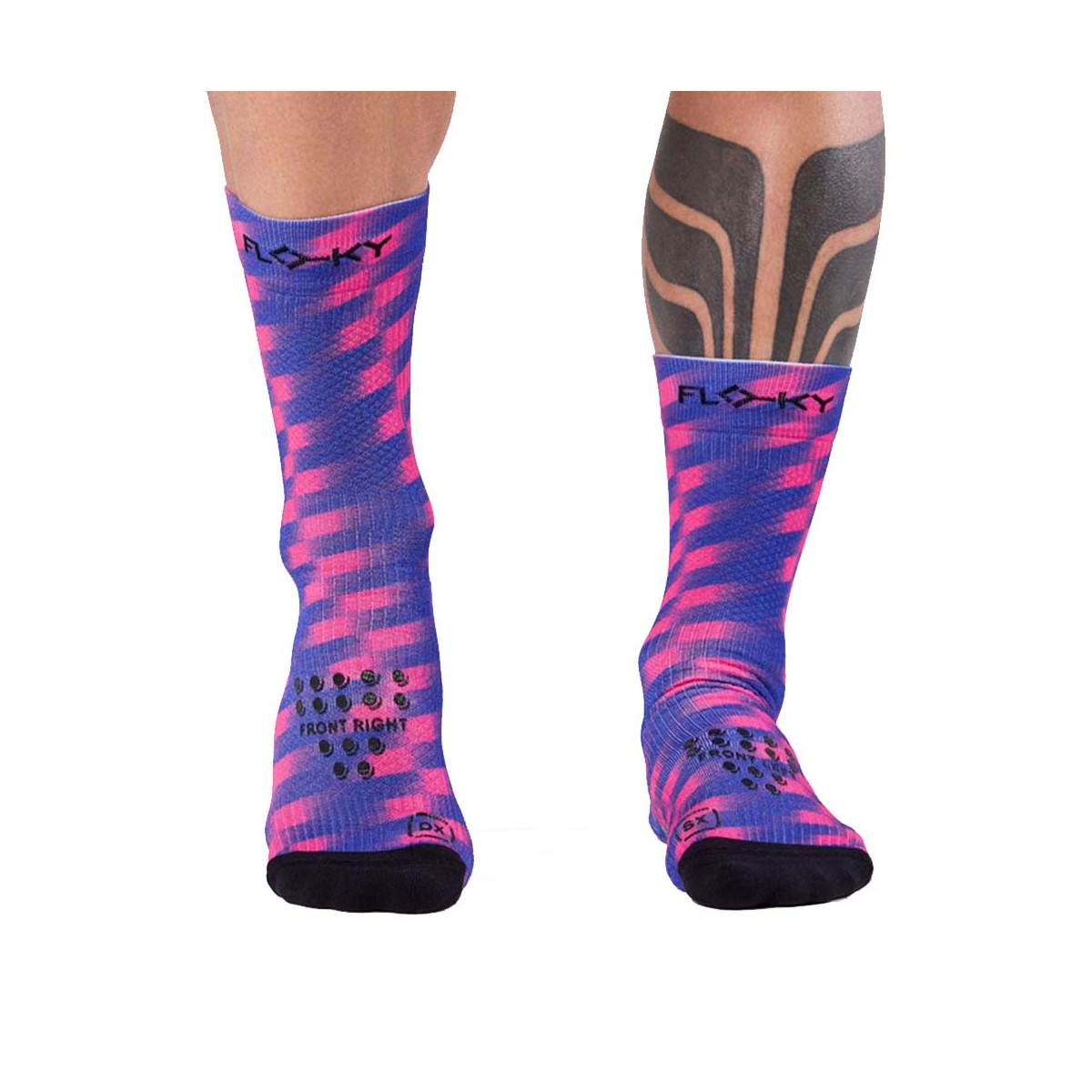 Calzini a compressione Floky S-MASH 3D FANTASY Bali Blu