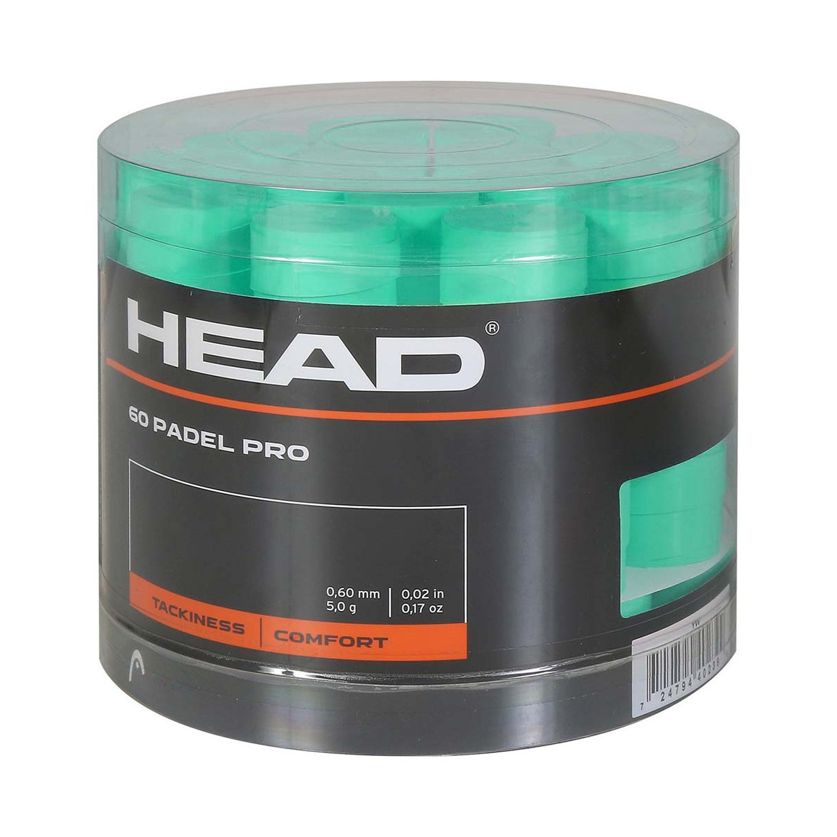 Box Overgrips Head Padel Pro Nero x 60