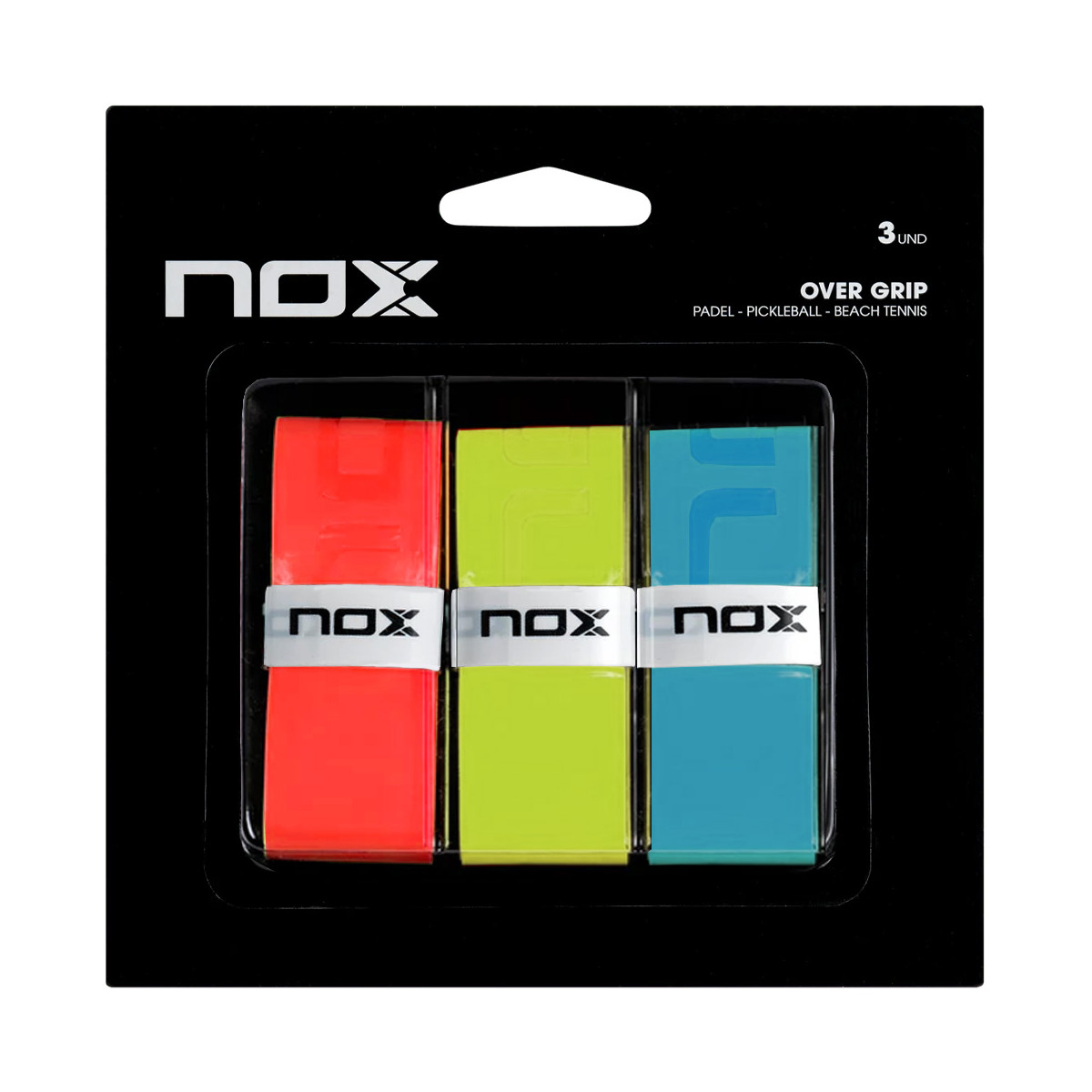 Overgrip Nox Pro Giallo / Arancione / Nero x 3
