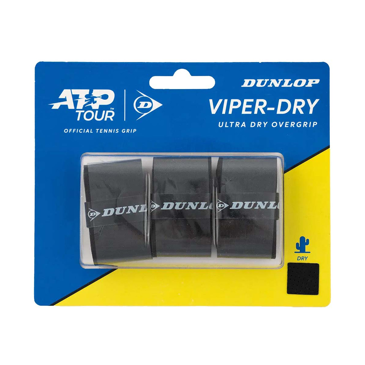 Overgrips Dunlop Viper-Dry Nero x 3