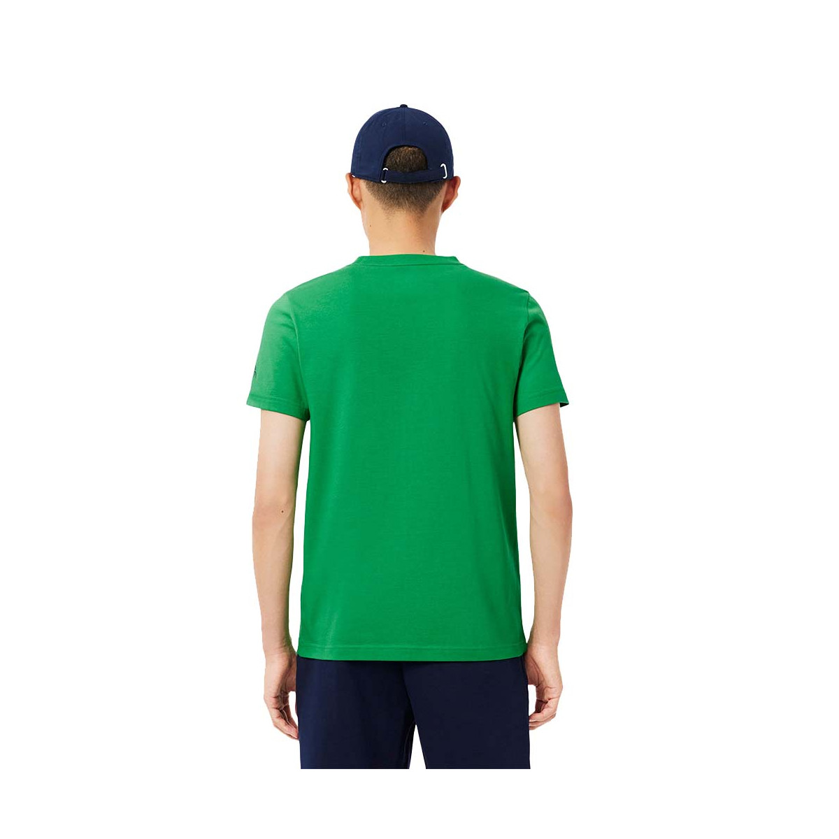 Pacco T-Shirt + Cappellino Lacoste Tennis x Novak Djokovic Verde