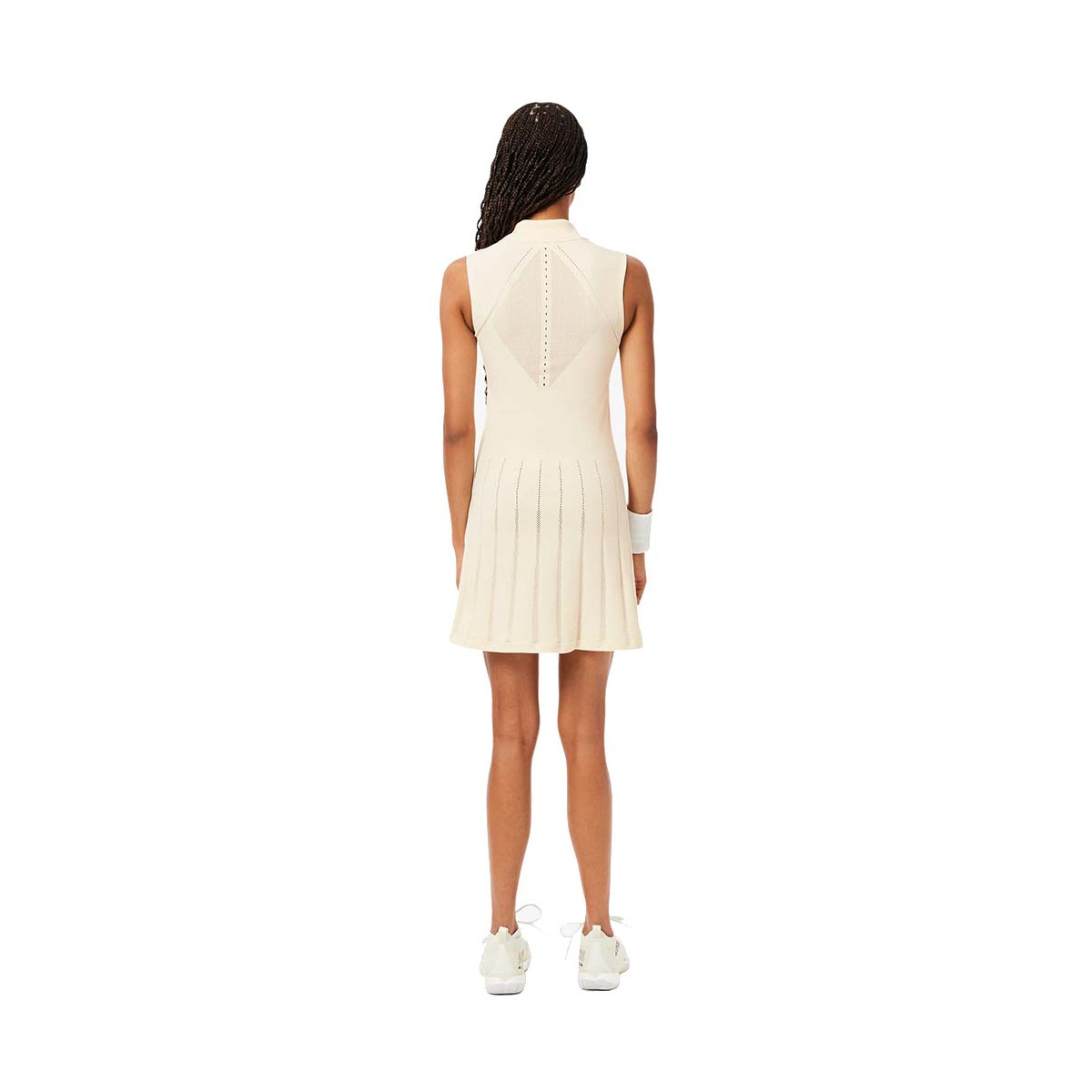 Robe Lacoste Tennis Stretch Donna Nero