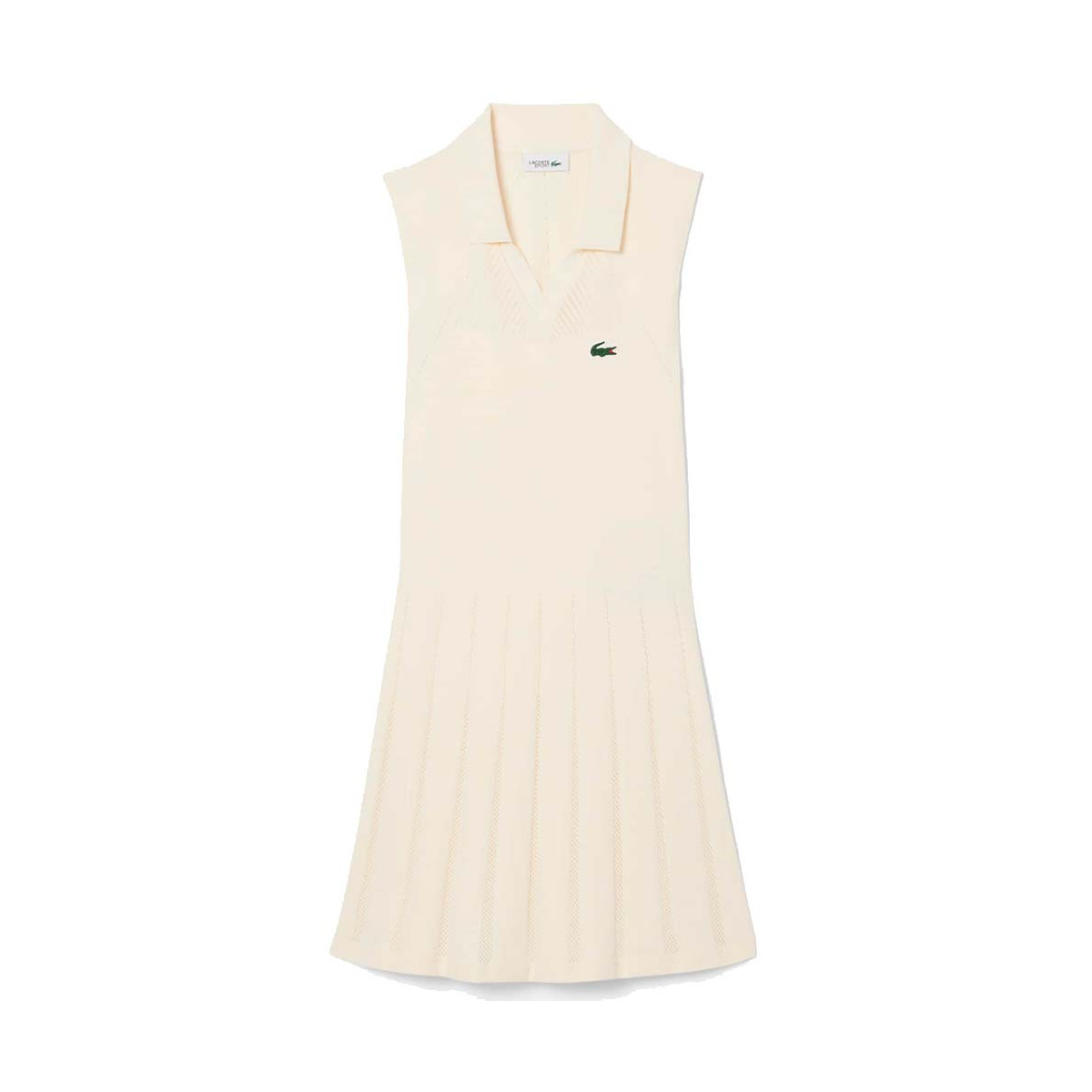 Robe Lacoste Tennis Stretch Donna Nero