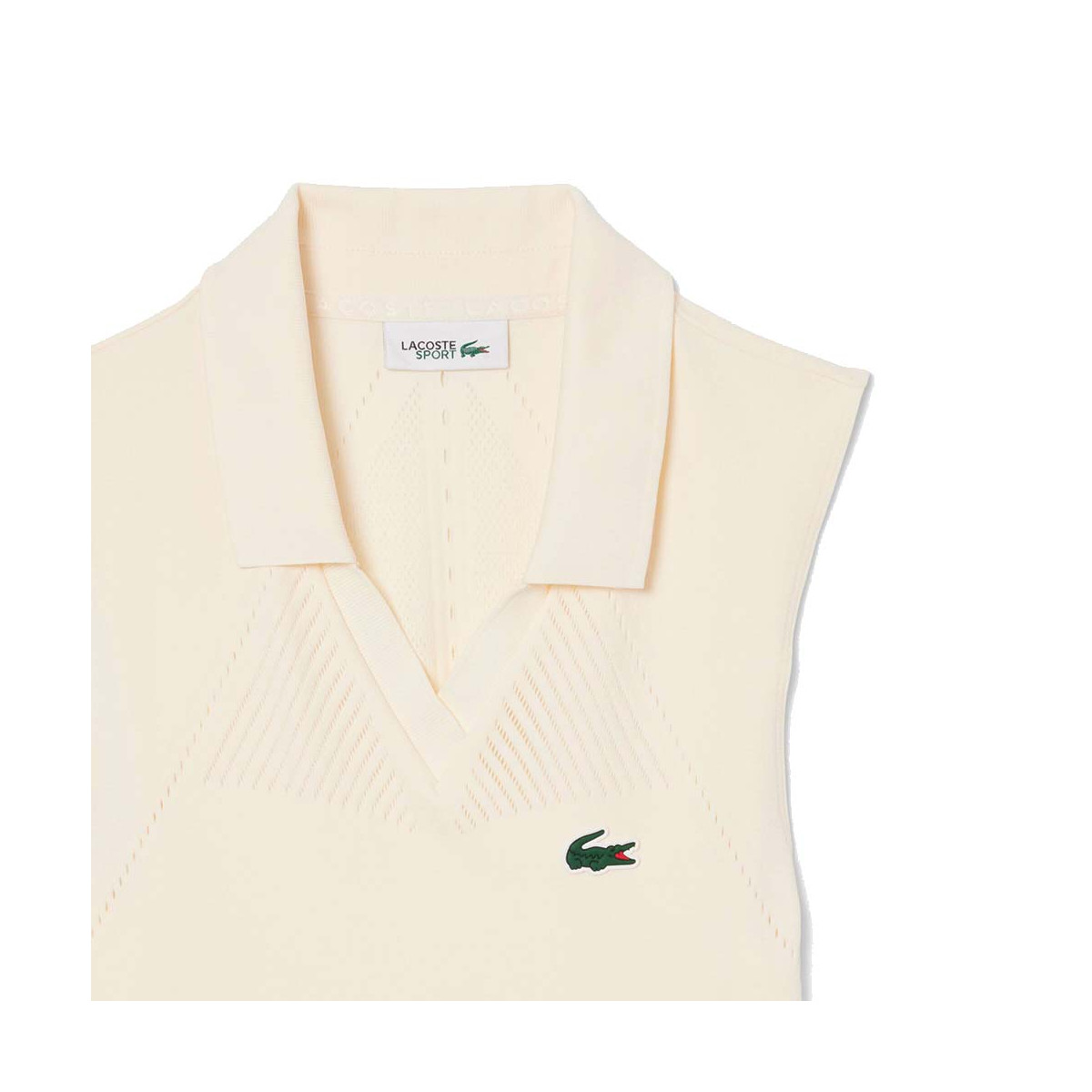 Robe Lacoste Tennis Stretch Donna Nero