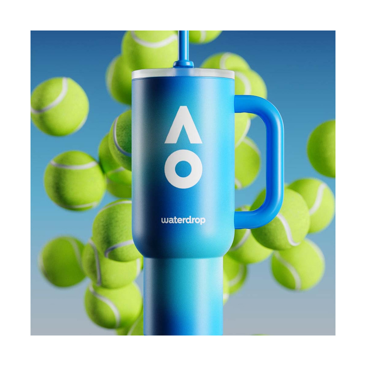 Bottiglia termica Waterdrop Explorer Blu