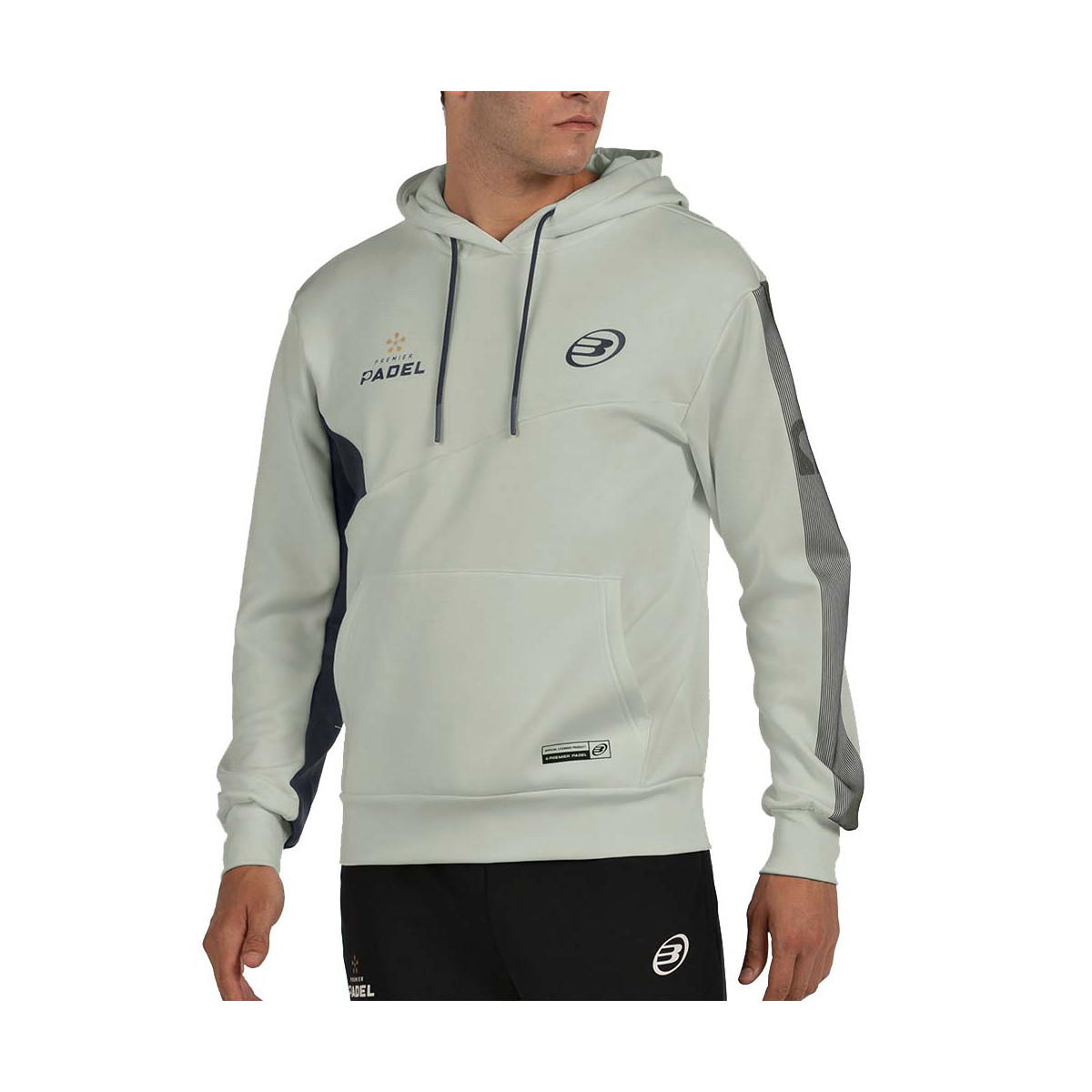 Sweatshirt Bullpadel Premier Padel Baque Bianco
