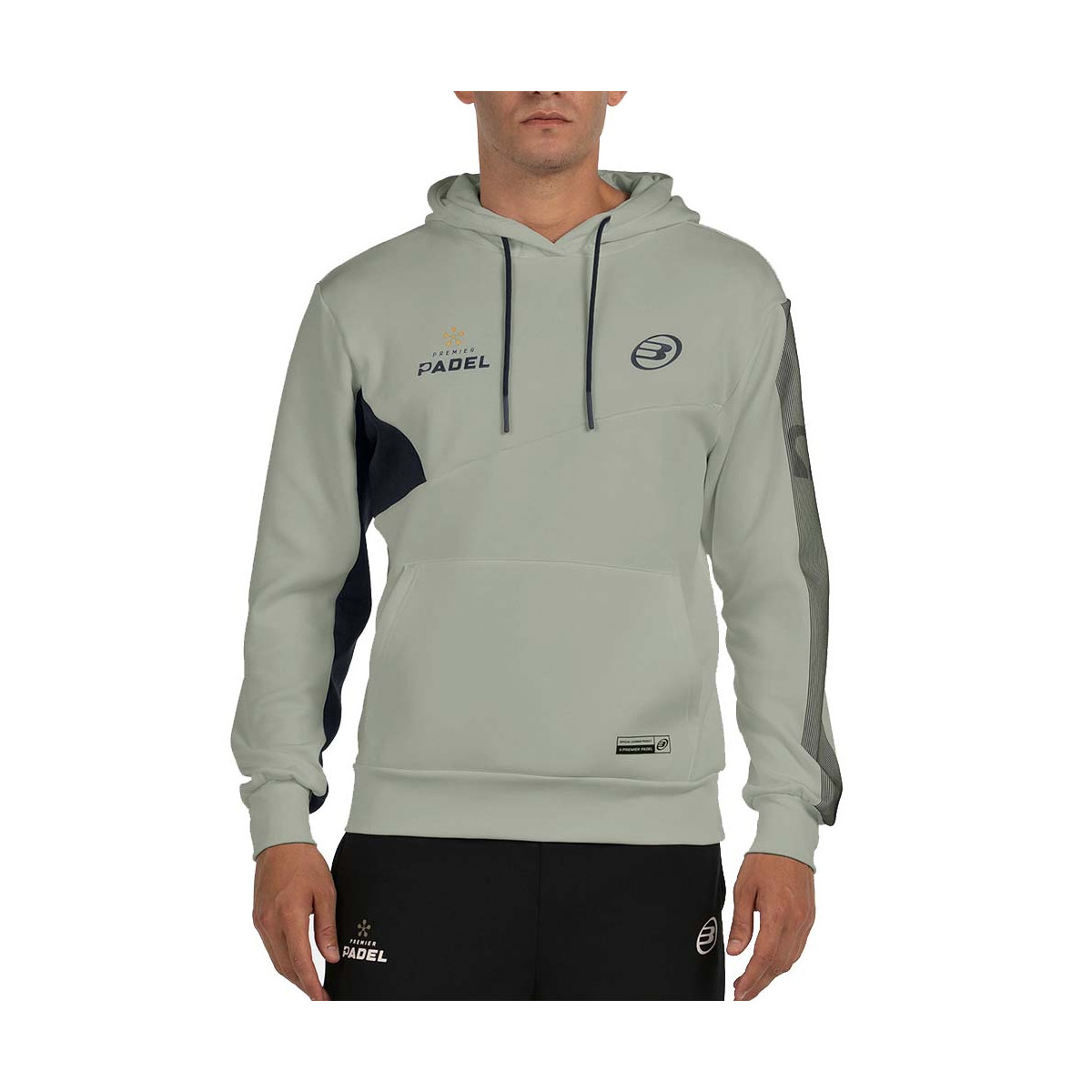 Sweatshirt Bullpadel Premier Padel Baque Bianco