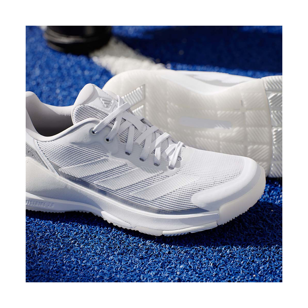 Scarpe da padel Adidas Crazyquick LS Donna Bianche
